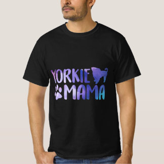 Yorkie Mamma Yorkshire Maltese Terrier Hund Tees T Shirt