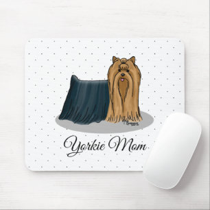 Yorkie Mamma (Yorkshire Terrier Mamma) Cute Hund Musmatta