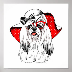 Yorkie Mode Shoot Poster