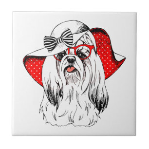 Yorkie modefor kakelplatta
