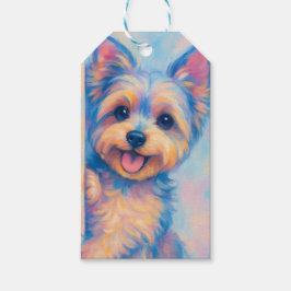 Yorkie Napkins Presentetikett