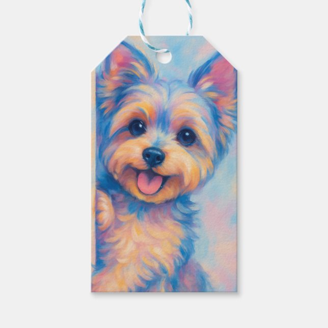 Yorkie Napkins Presentetikett (Framsidan)