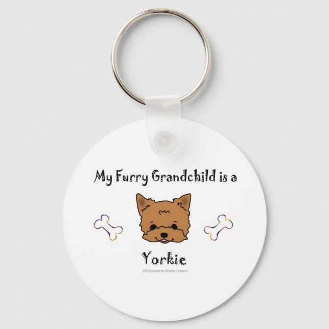Yorkie Nyckelring (Framsida)