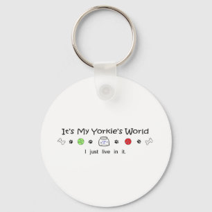 Yorkie Nyckelring