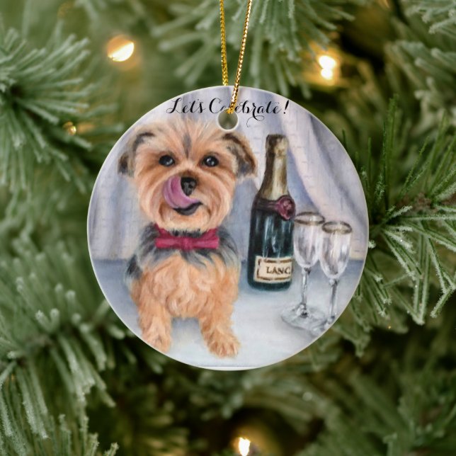 Yorkie Ornament (Träd)