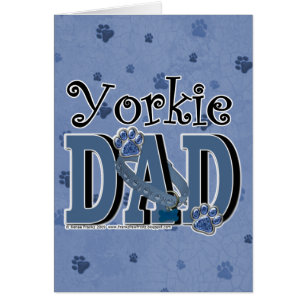 Yorkie PAPPA Hälsningskort