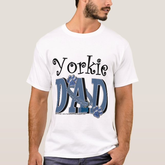 Yorkie PAPPA T-shirt (Framsida)