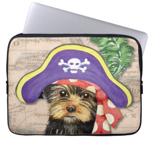 Yorkie Pirat Laptop Fodral