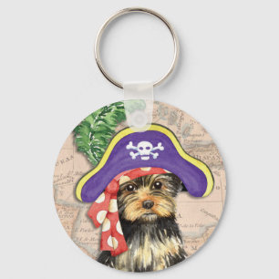 Yorkie Pirat Nyckelring