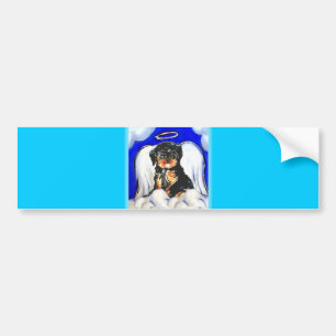 Yorkie Poo Ängel Bildekal