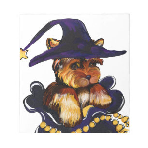 YORKIE POO ANTECKNINGSBLOCK