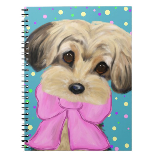 Yorkie Poo Anteckningsbok (Framsidan)