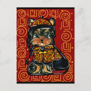 Yorkie Poo, Årets hund 2018! Vykort
