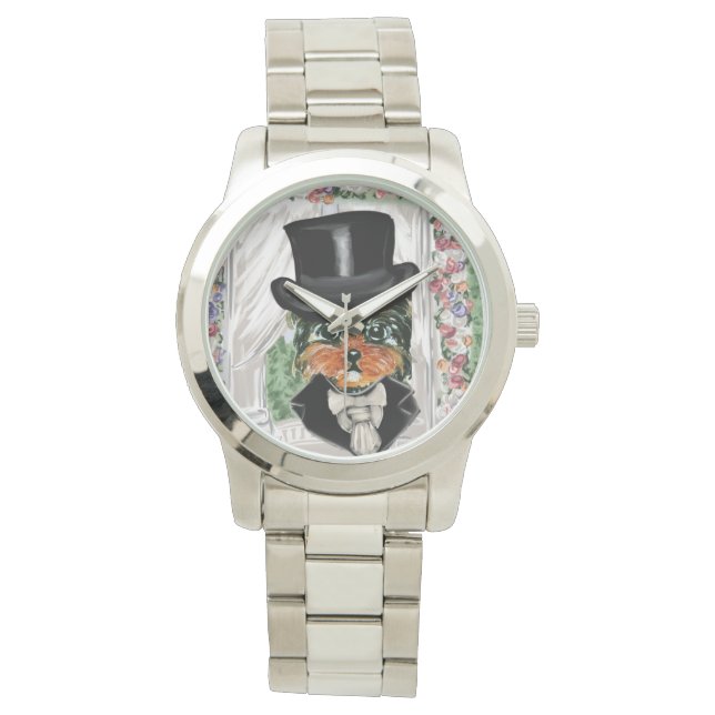 YORKIE POO ARMBANDSUR (Framsida)