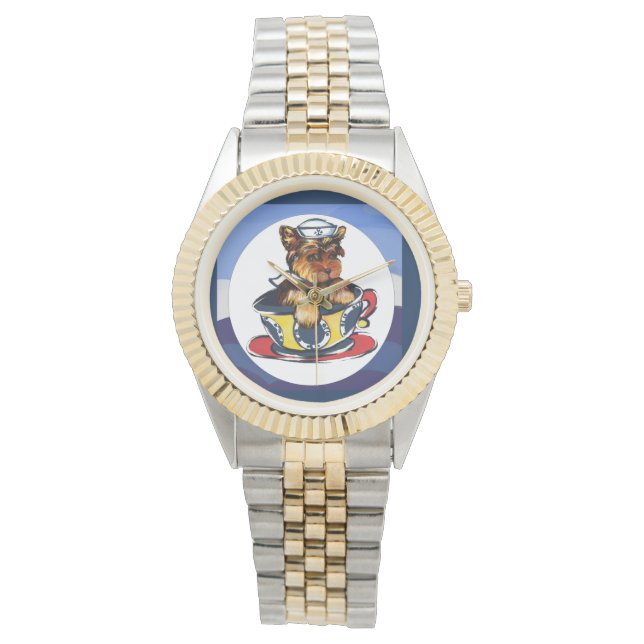 Yorkie Poo Armbandsur (Framsida)