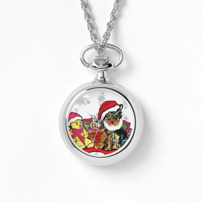 YORKIE POO ARMBANDSUR (Framsida)