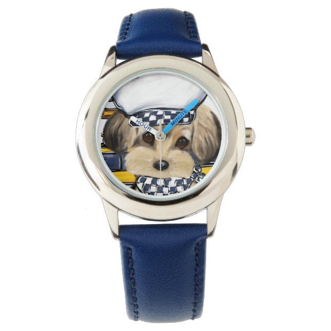 YORKIE POO ARMBANDSUR (Framsida)