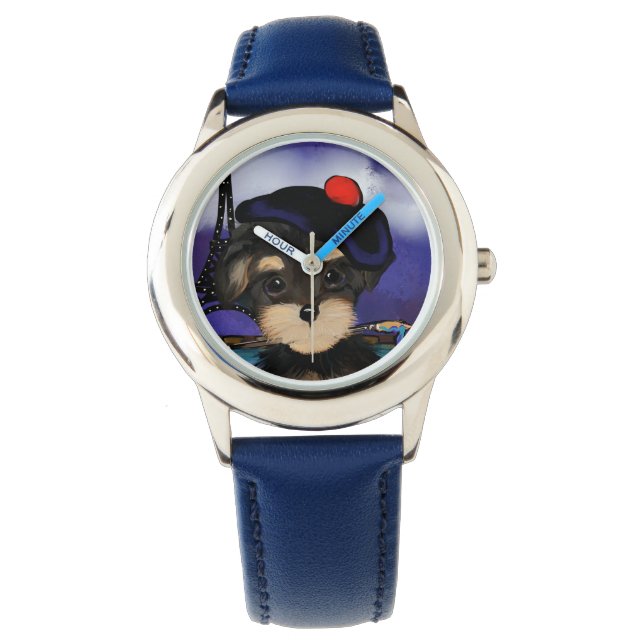 YORKIE POO ARTIST IN PARIS ARMBANDSUR (Framsida)