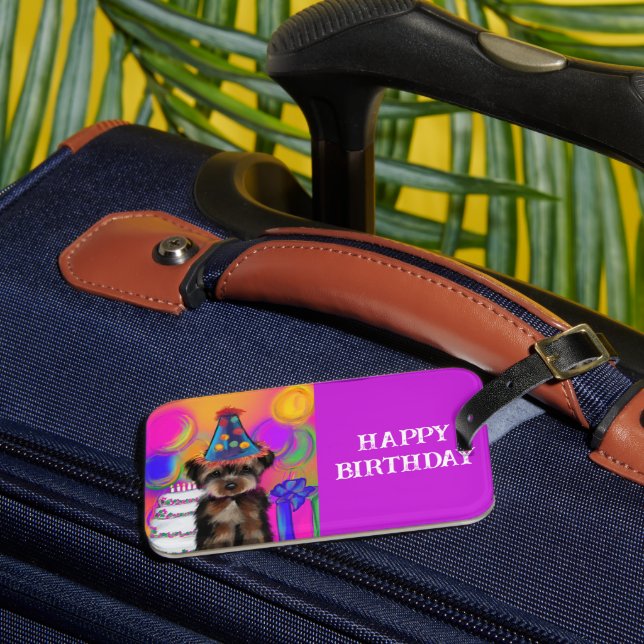 YORKIE POO BAGAGEBRICKA (Framsida Insitu 3)