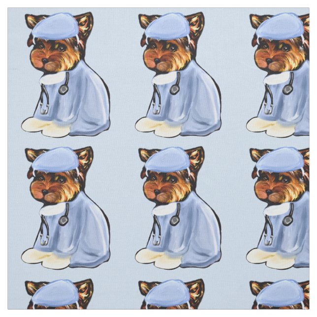 YORKIE POO DOKTOR TYG (Provkarta)