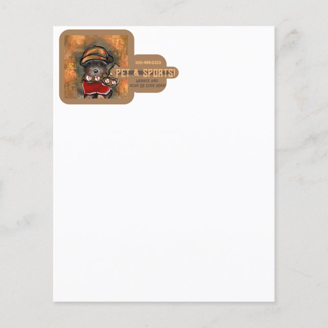 Yorkie Poo Flygblad (Framsidan)