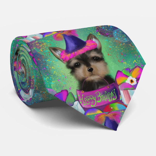 YORKIE POO FÖDELSEDAG    SLIPS (Rullad)