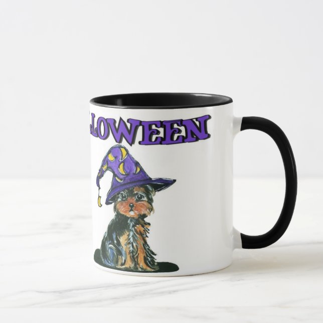 Yorkie Poo Häxa Mugg (Höger)