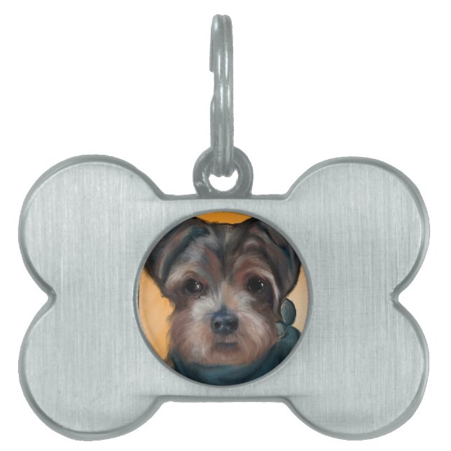 YORKIE POO            ID-bricka HUSDJUR (Framsidan)