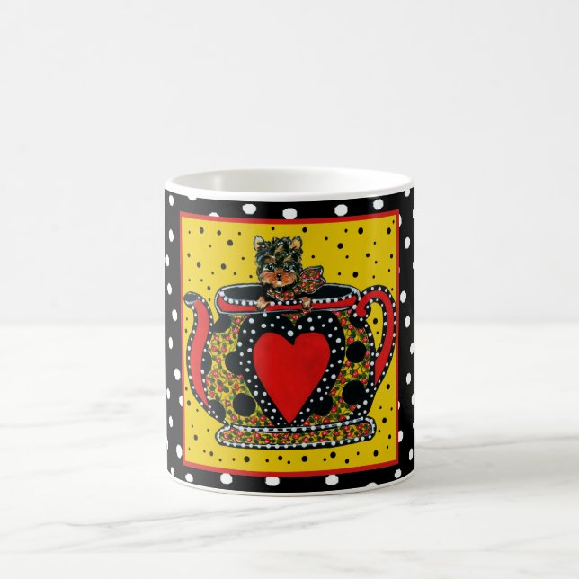 Yorkie Poo Kaffemugg (Center)