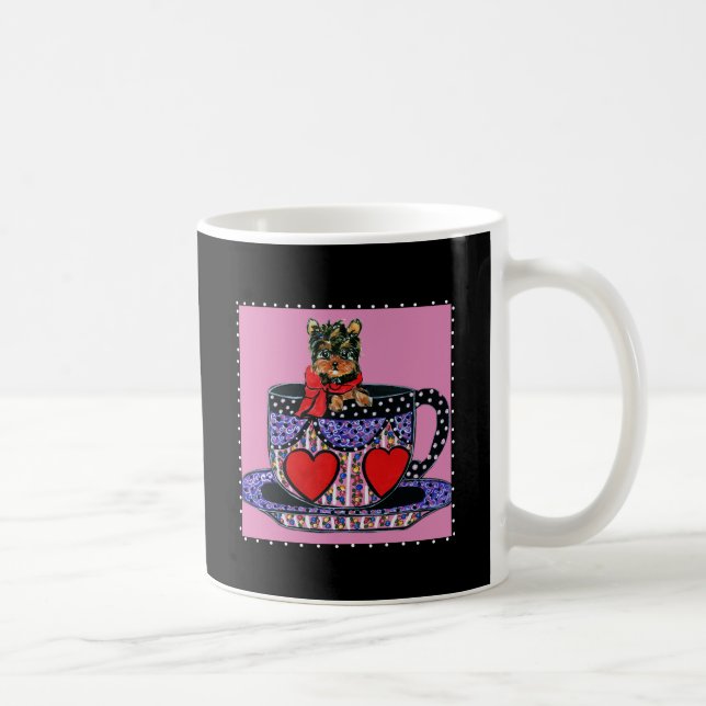 Yorkie Poo Kaffemugg (Höger)