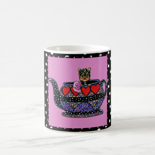 Yorkie Poo Kaffemugg (Center)