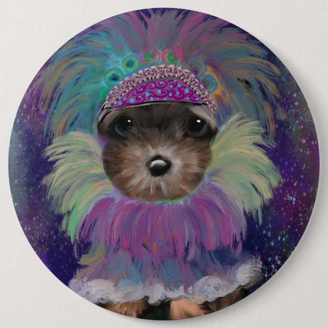 Yorkie Poo Knapp (Framsida)