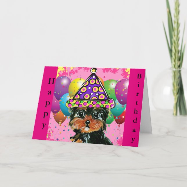 Yorkie Poo Kort (Framsida)