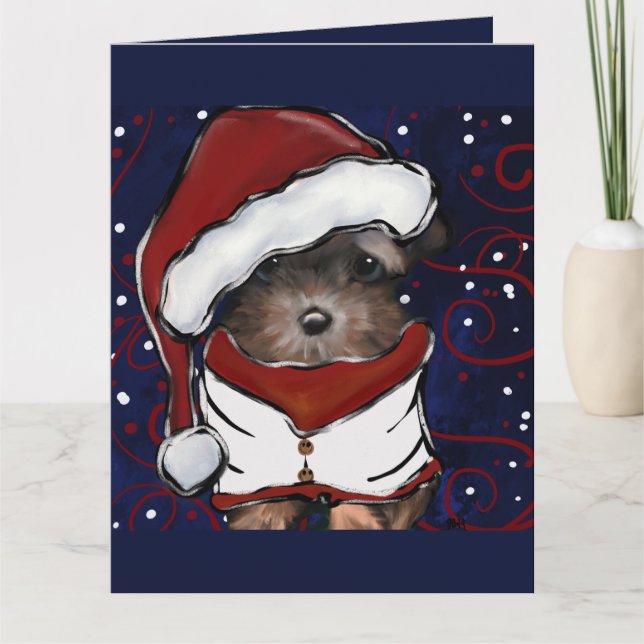 Yorkie Poo Kort (Framsida)