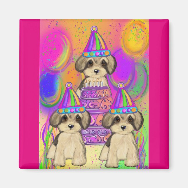 Yorkie Poo Magnet (Framsidan)