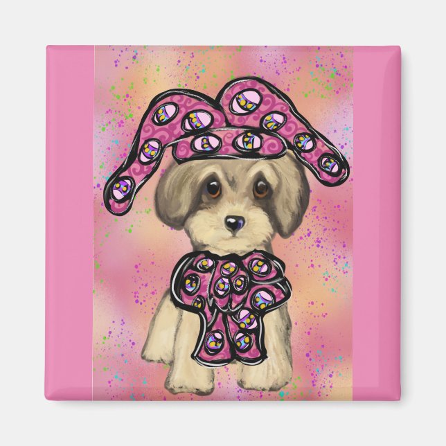 Yorkie Poo Magnet (Framsidan)