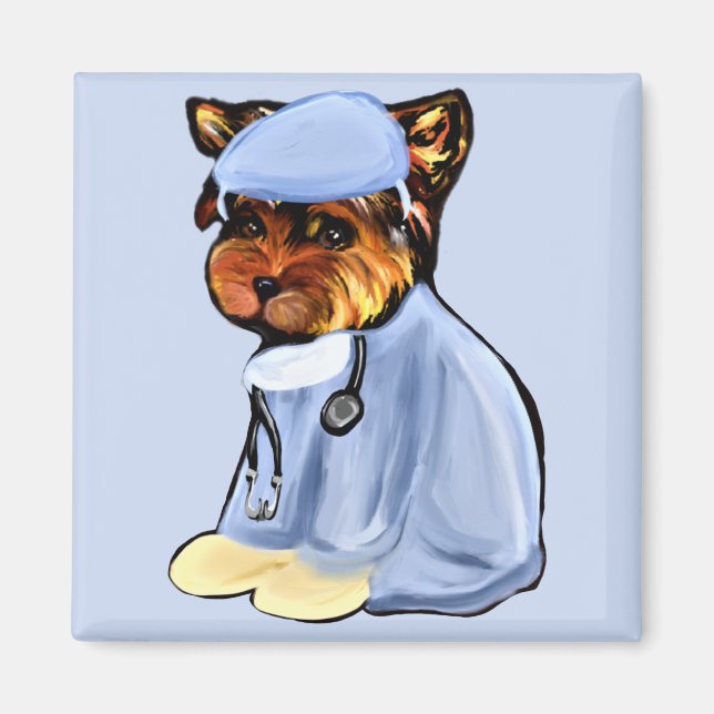 Yorkie Poo Magnet (Framsidan)