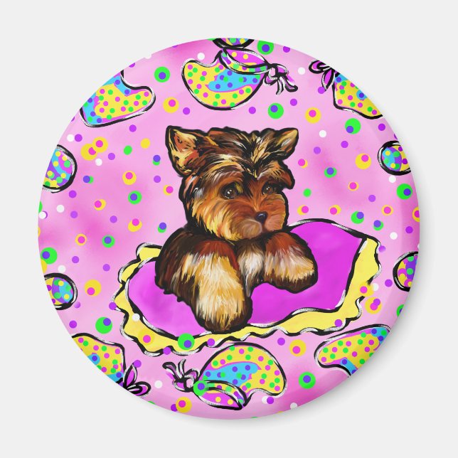 Yorkie Poo Magnet (Framsidan)