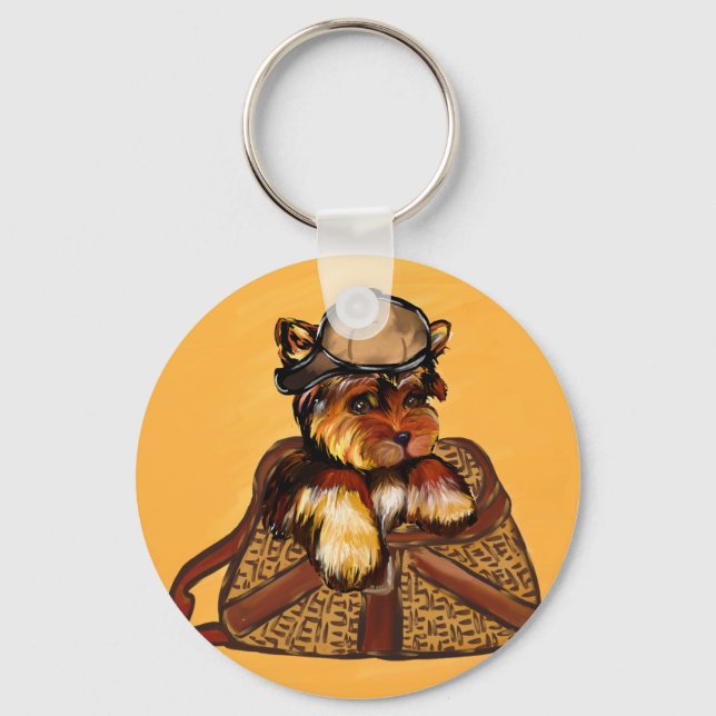 YORKIE POO NYCKELRING (Framsida)