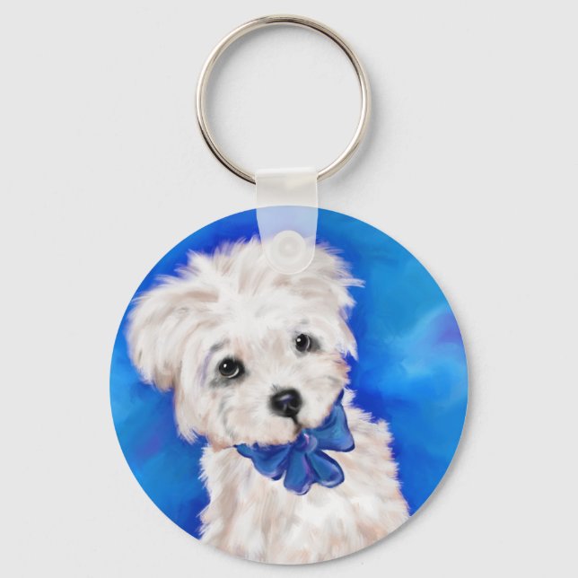 YORKIE POO NYCKELRING (Framsida)