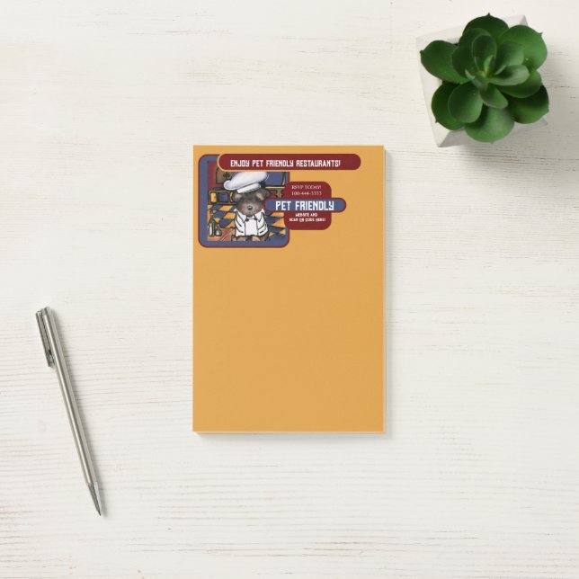 Yorkie Poo Post-it Block (Kontor)