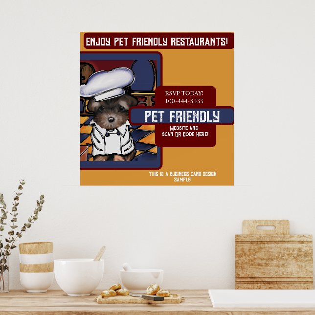 Yorkie Poo  Poster (Kök)