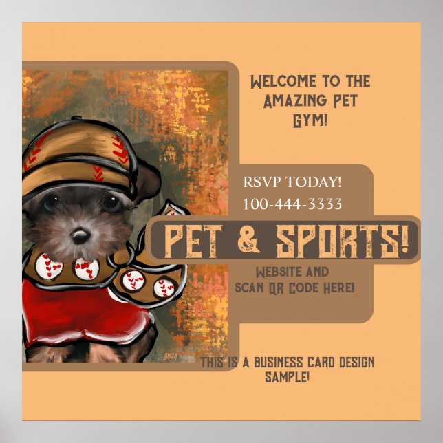 Yorkie Poo Poster (Framsidan)