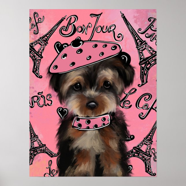 YORKIE POO POSTER (Framsidan)