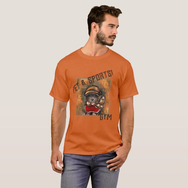 Yorkie Poo T Shirt (Hel framsida)