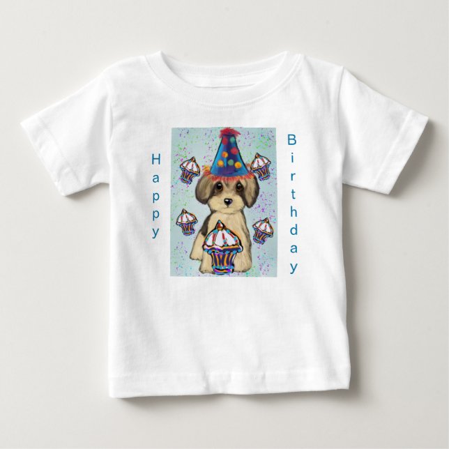 Yorkie Poo T Shirt (Framsida)