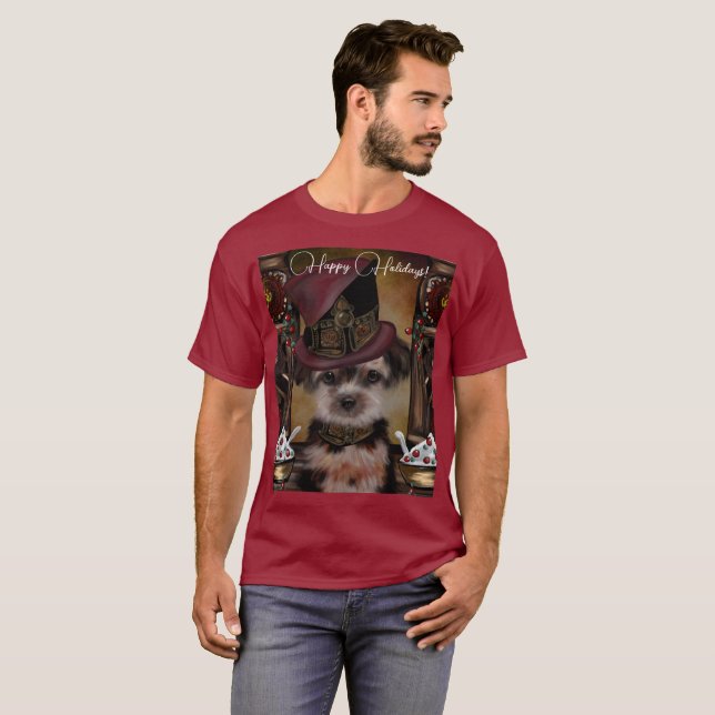 Yorkie Poo T Shirt (Hel framsida)