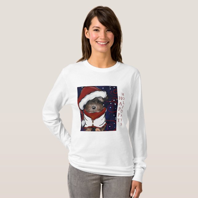 Yorkie Poo T Shirt (Hel framsida)