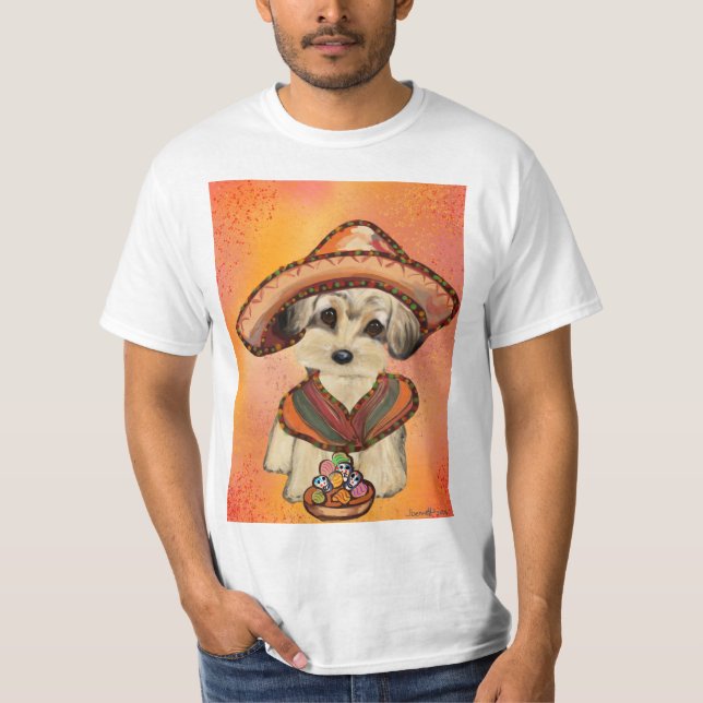 YORKIE POO T SHIRT (Framsida)