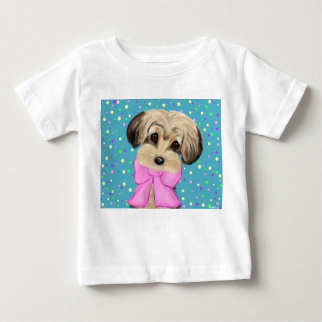 Yorkie Poo T Shirt (Framsida)
